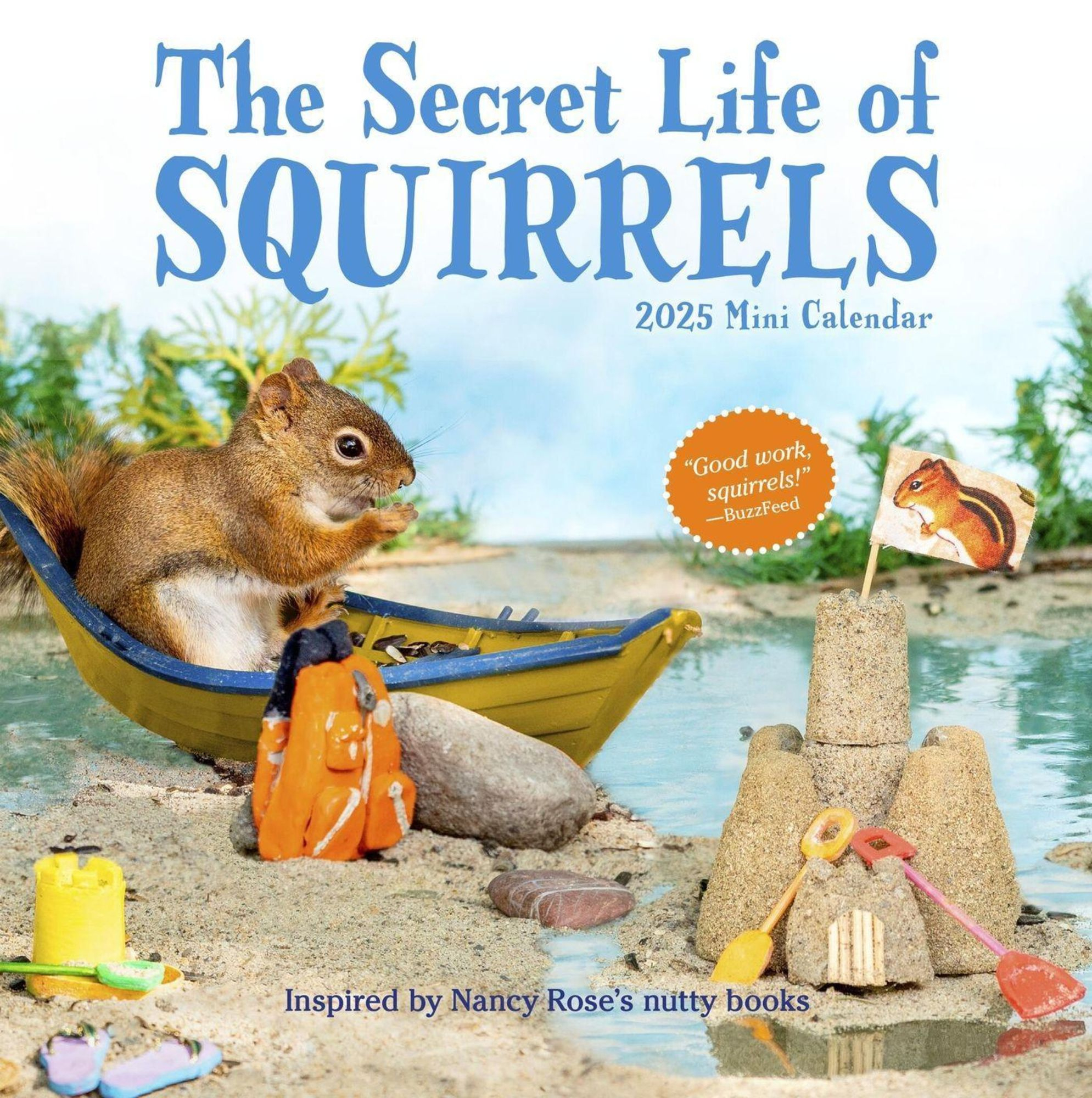 The Secret Life Of Squirrels Mini Wall Calendar 2025 regarding Gettin Squirrelly 2025 Calendar Printable