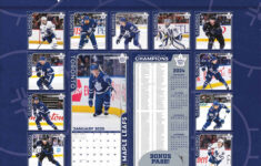 Toronto Maple Leafs Nhl Calendar 2025 pertaining to Nhl Boston Bruins 2025 Calendar Printable