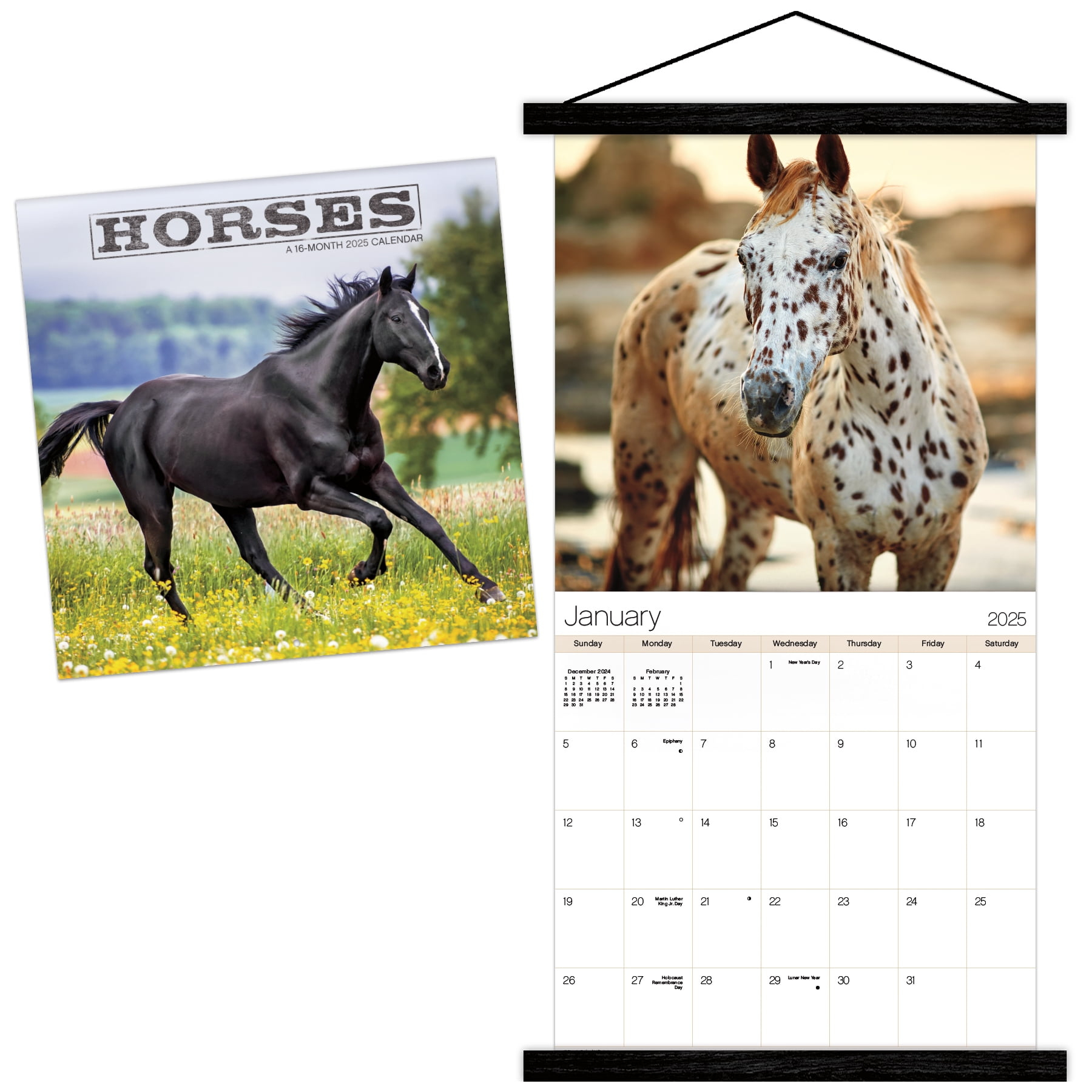 Trends International 2025 Horses Wall Calendar - Walmart intended for Magnificent Horses Plato 2025 Calendar Printable