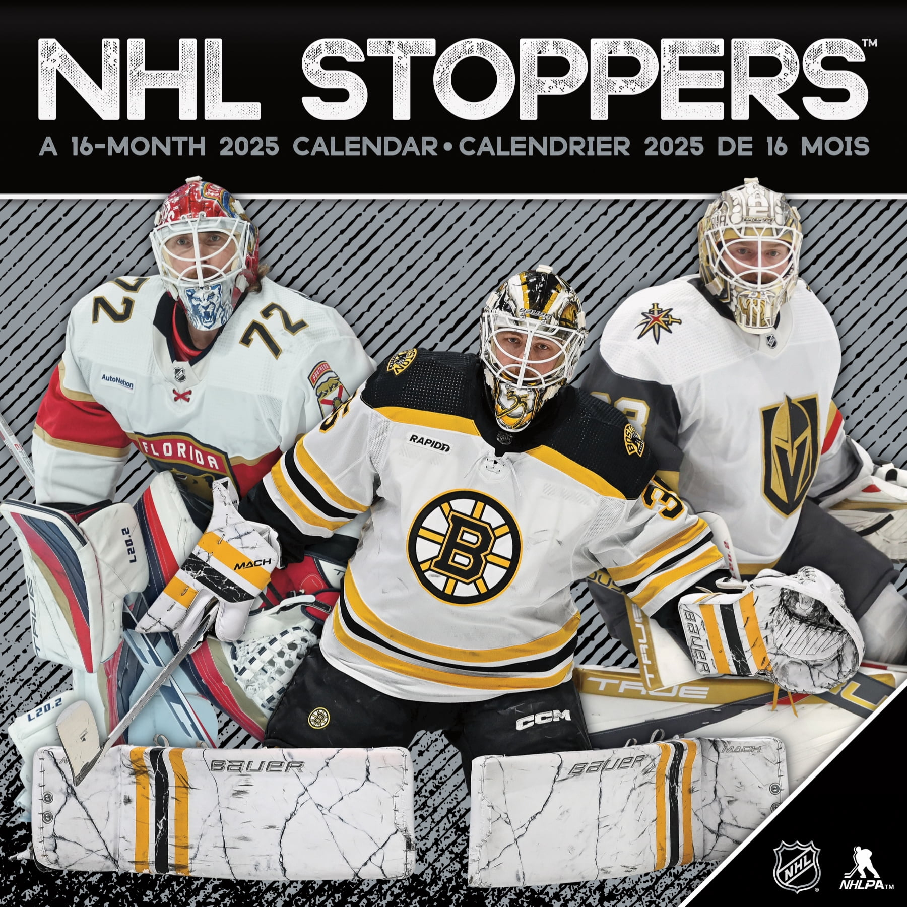 Trends International 2025 Nhl Stoppers Wall Calendar with regard to NHL 2025 Calendar Printable