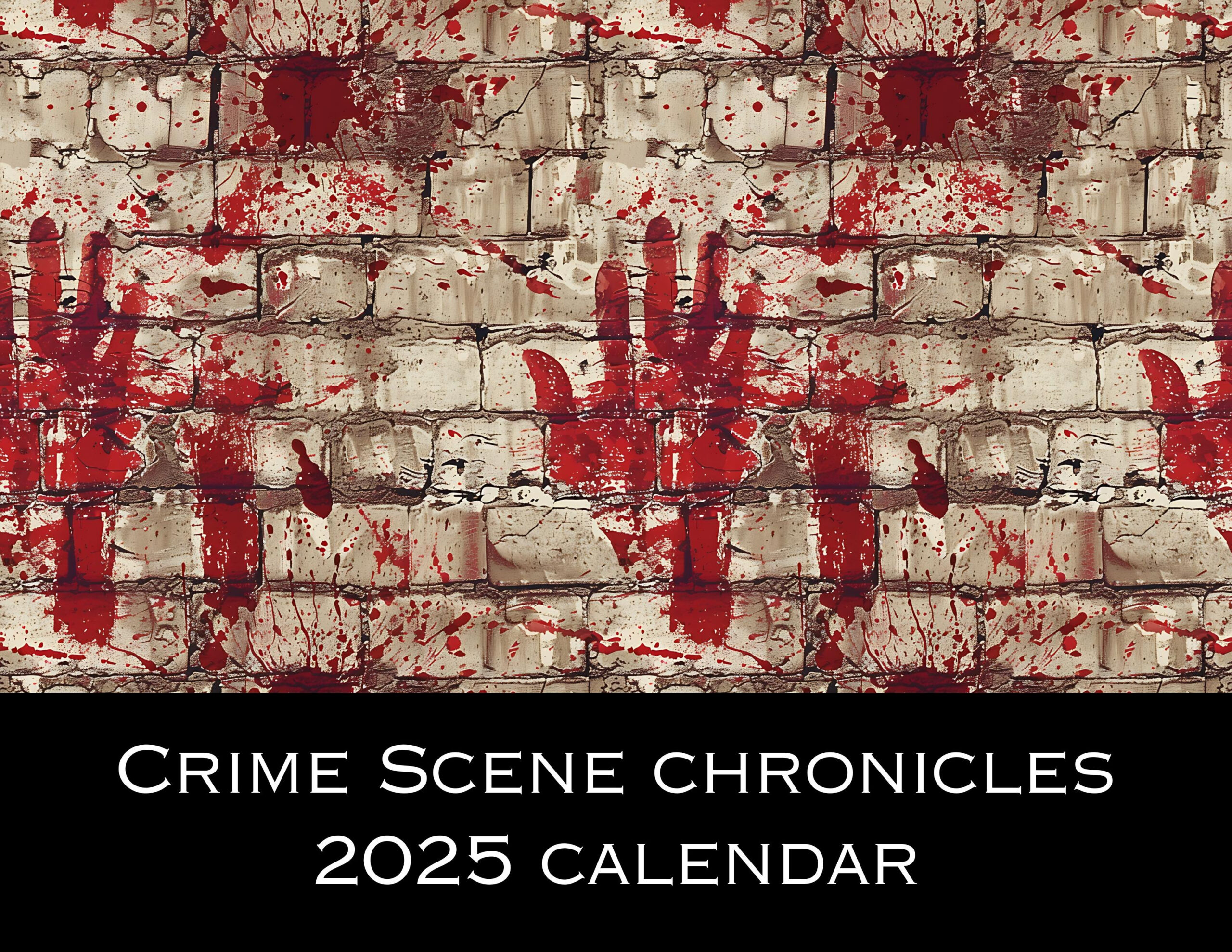 True Crime Calendar - Etsy with True Crime 2025 Calendar Printable
