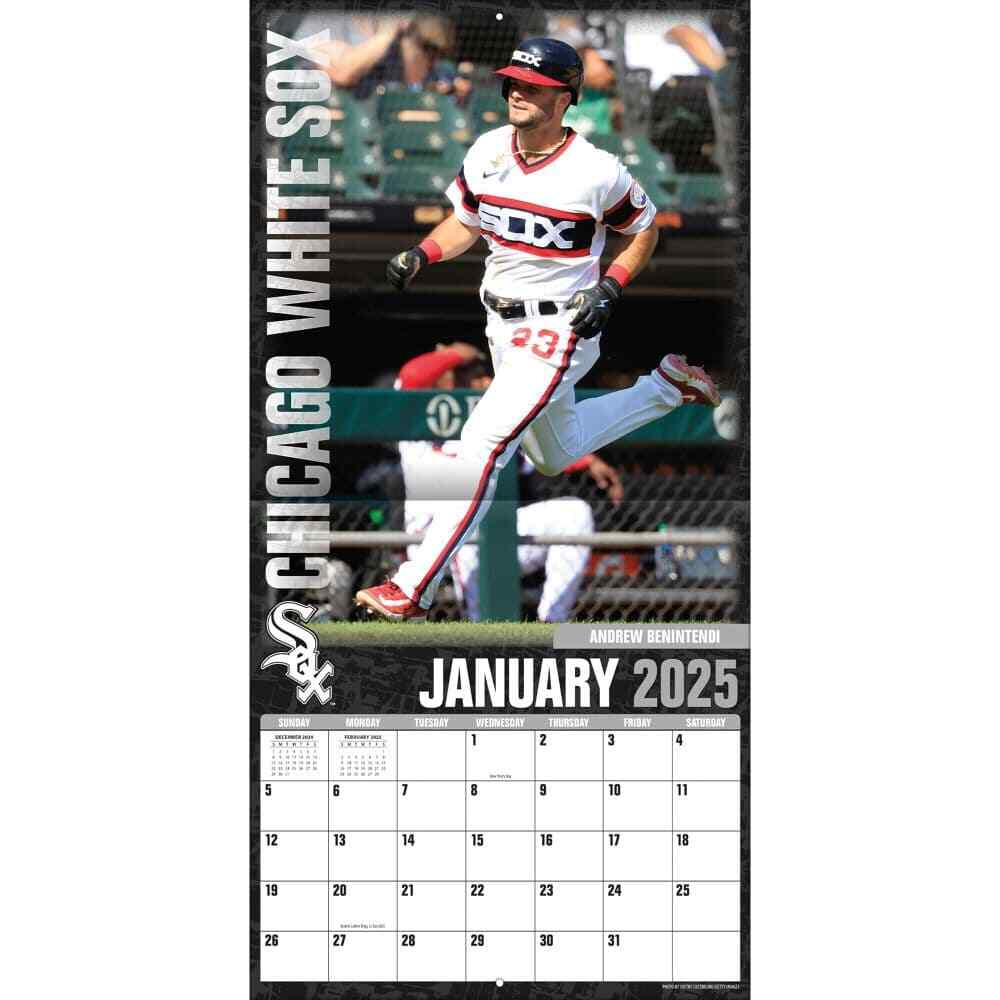 Turner Licensing, Mlb Chicago White Sox 2025 Wall Calendar | Ebay with regard to Mlb Chicago White Sox 2025 Calendar Printable