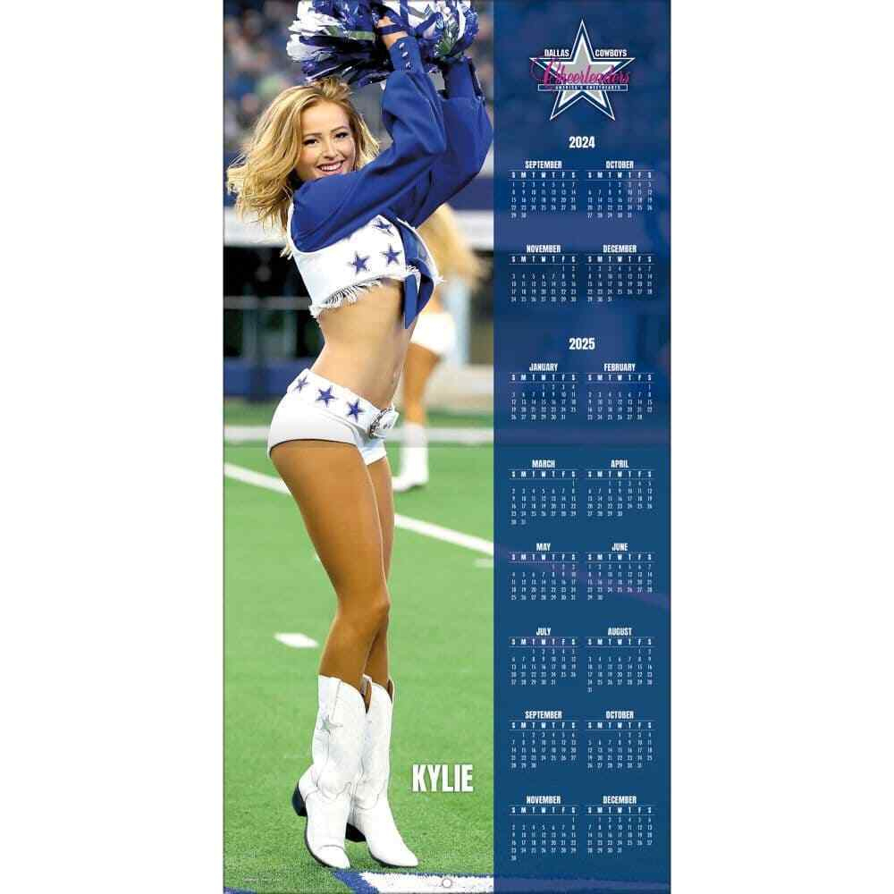 Turner Licensing, Nfl Dallas Cowboys Cheerleaders 16 Month 2025 regarding Dallas Cowboys Cheerleaders 2025 Calendar Printable