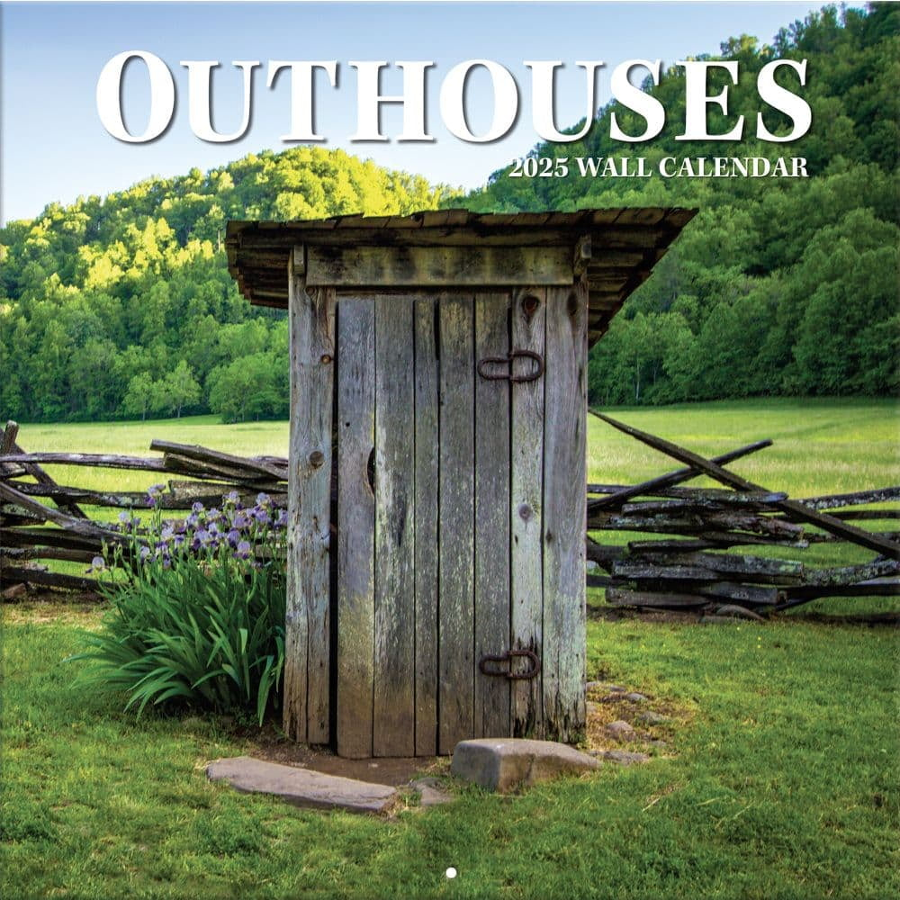 Turner Licensing, Outhouses Photo 2025 Wall Calendar throughout Outhouses 2025 Calendar Printable