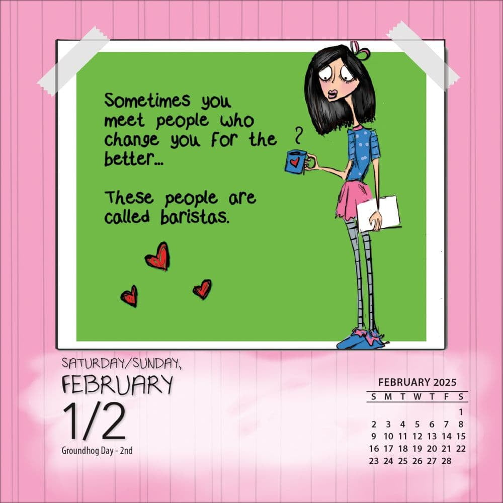 Turner Licensing, Sketchy Chics 2025 Desk Calendar - Walmart pertaining to Sketchy Chics 2025 Calendar Printable