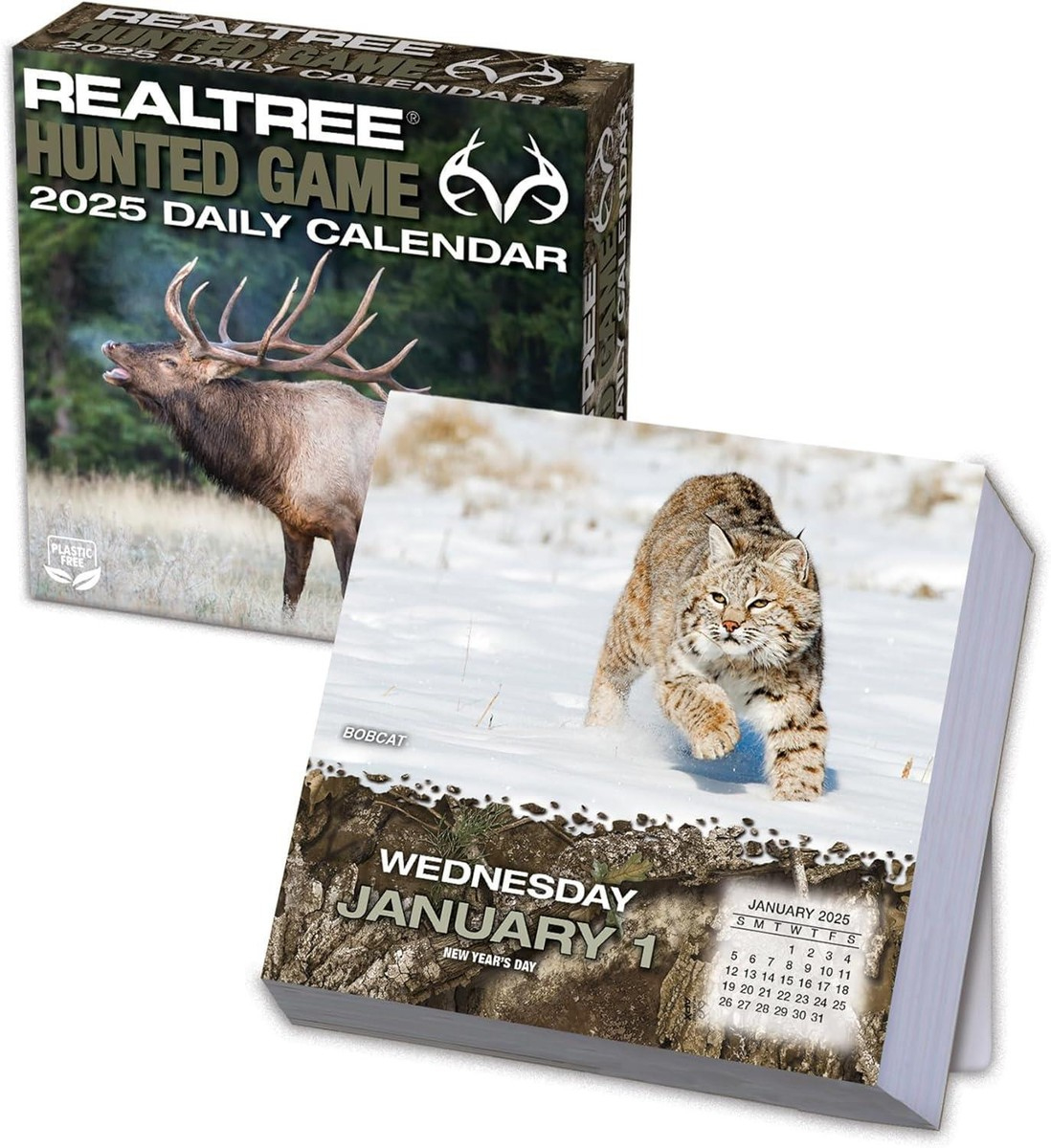 Turner Realtree Hunted Game 2025 Daily Boxed Calendar W | Ebay within Realtree Hunted Game 2025 Calendar Printable