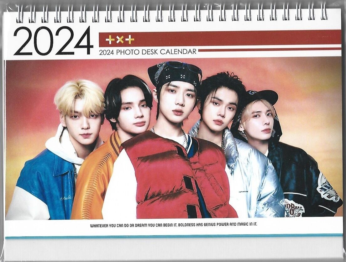 Txt Photo Calendar 2024 &amp;amp; 2025 K-Pop 202312 | Ebay regarding Txt 2025 Calendar Printable