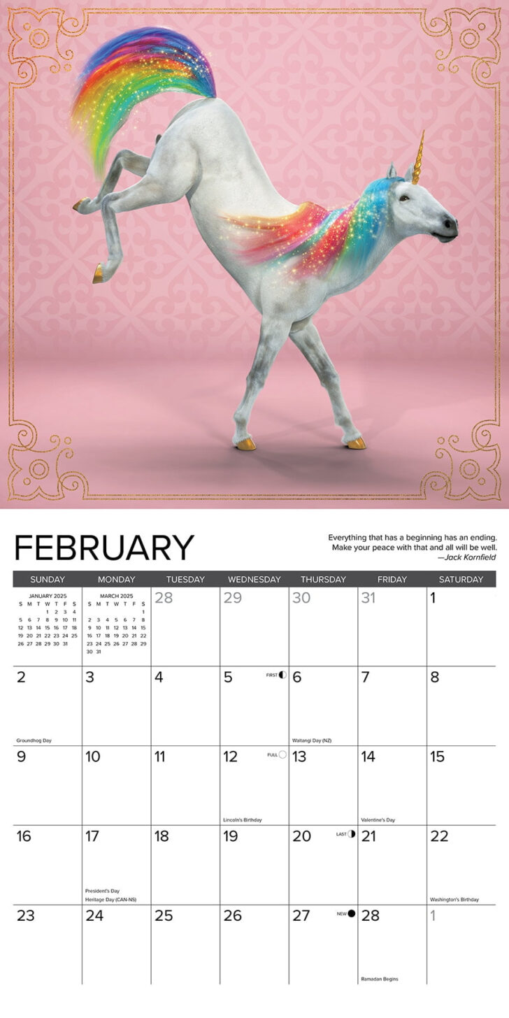 Llama Yoga 2025 Calendar Printable