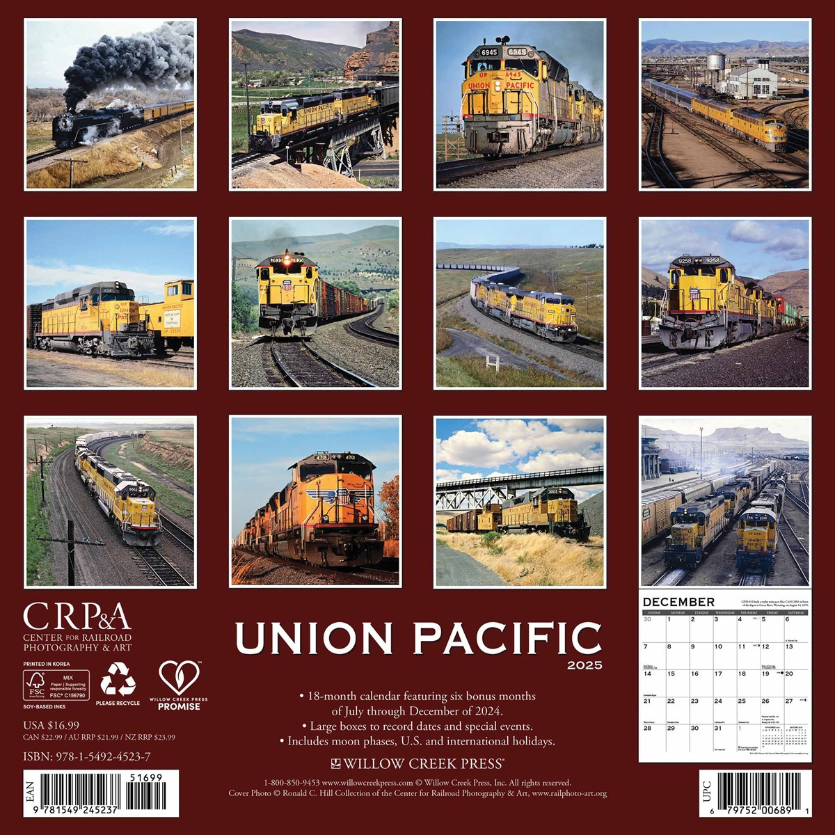 Union Pacific Calendar 2025 within Union Pacific Railroad 2025 Calendar Printable