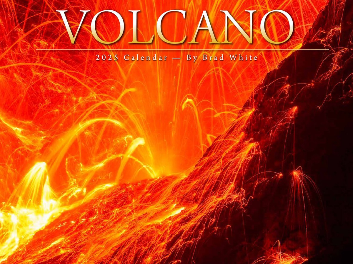 Volcano - 2025 Wall Calendar - Brand New - 5339 | Ebay regarding Volcanoes 2025 Calendar Printable