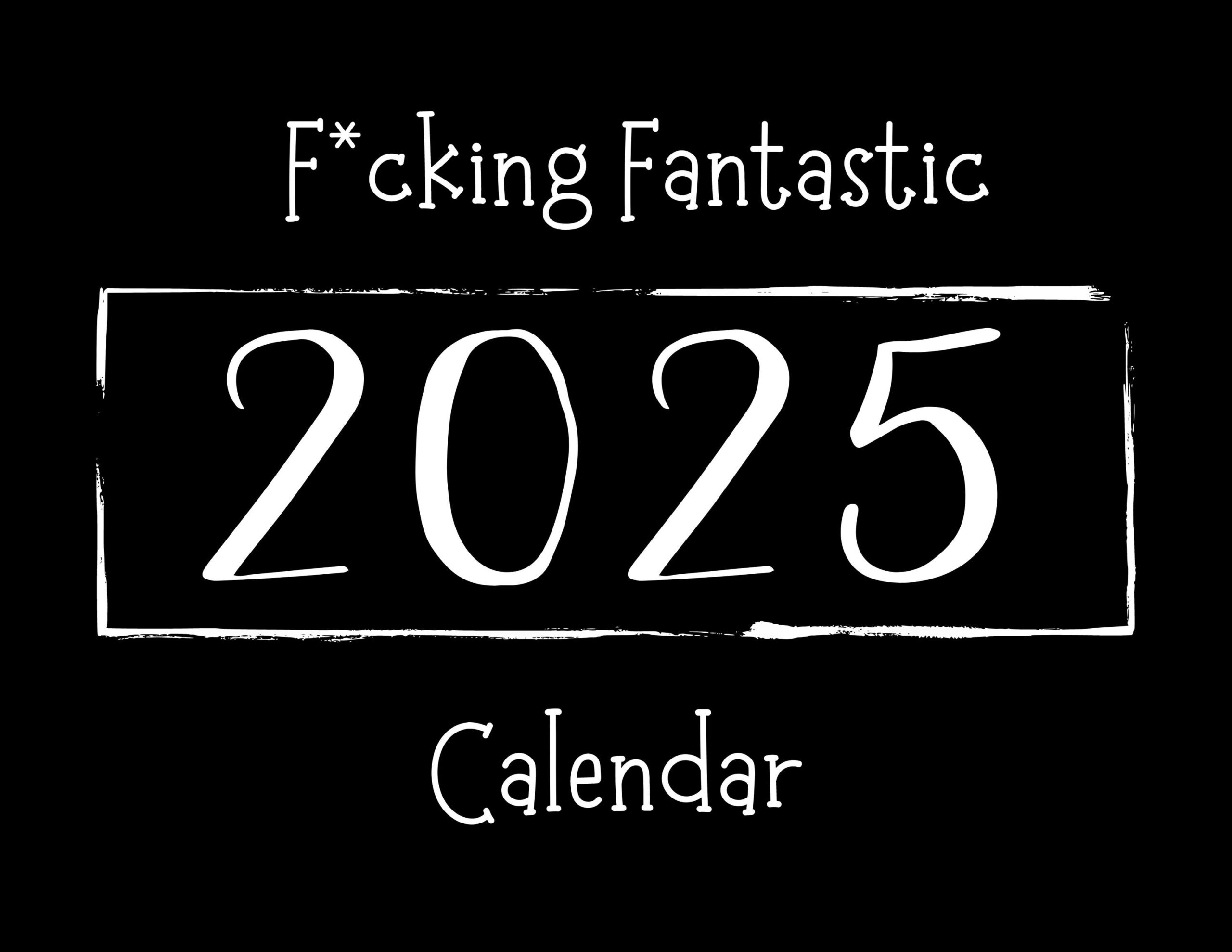Vulgar Calendar - Etsy pertaining to Fck This Sht Big 2025 Calendar Printable