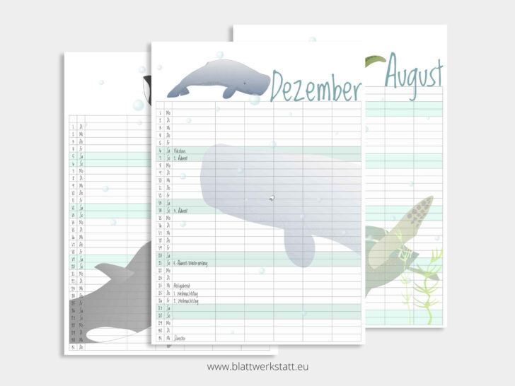 Dolphins 2025 Calendar  Printable