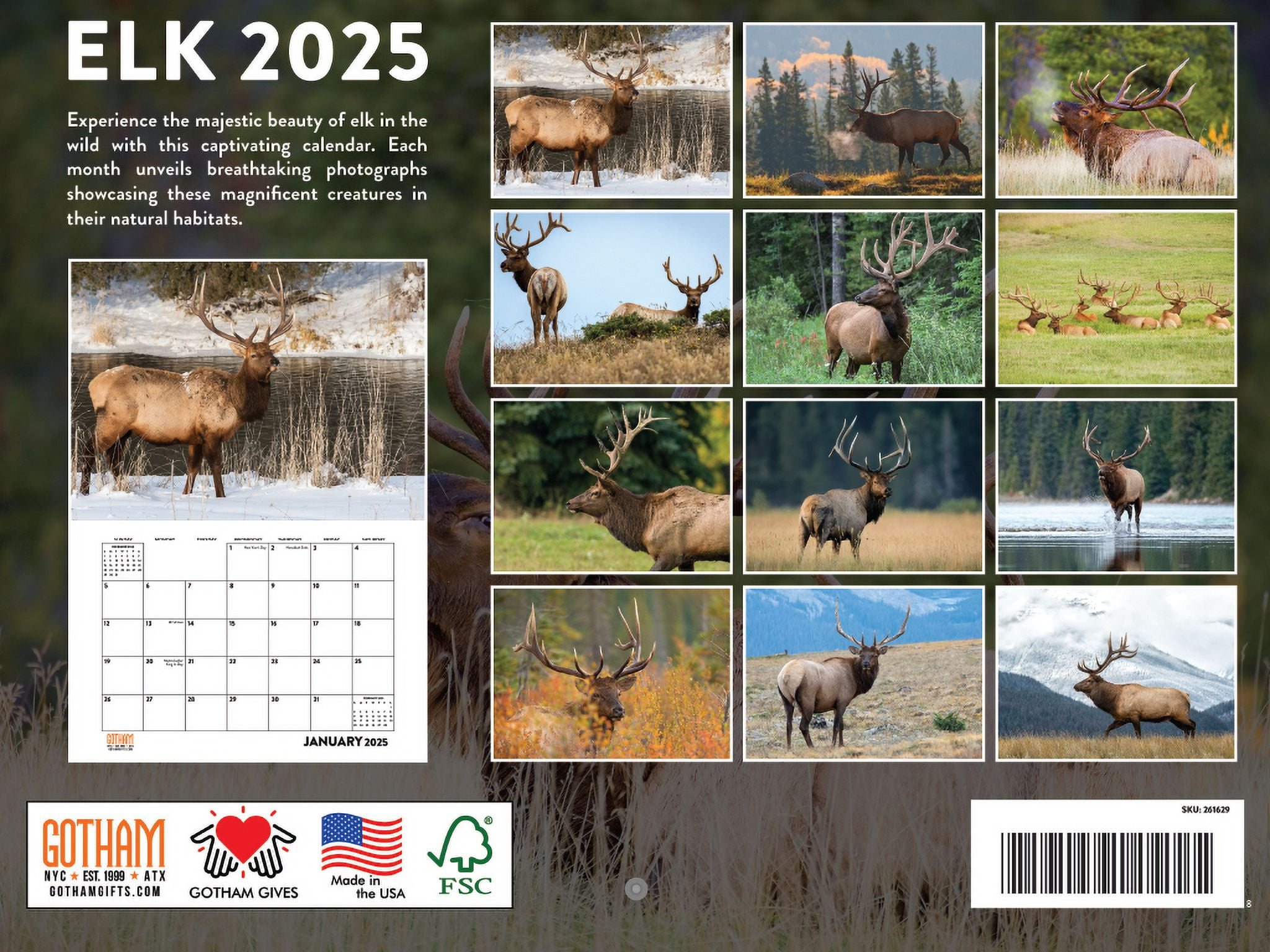 Whitetail Deer Calendar 2025 Hunting Monthly Wall Calender 12 regarding Whitetail Monarchs 2025 Calendar Printable