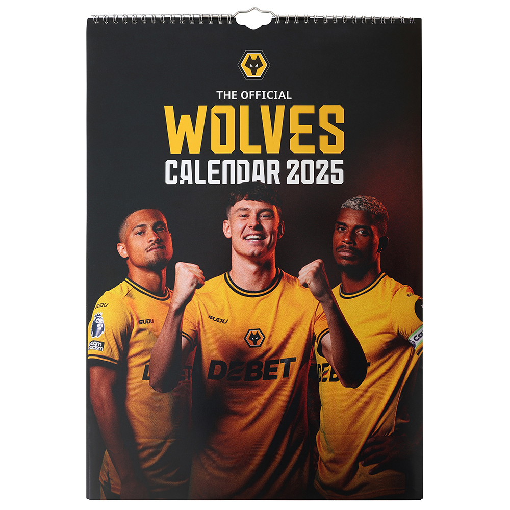 Wolves Calendar 2025 inside Wolves 2025 Calendar Printable
