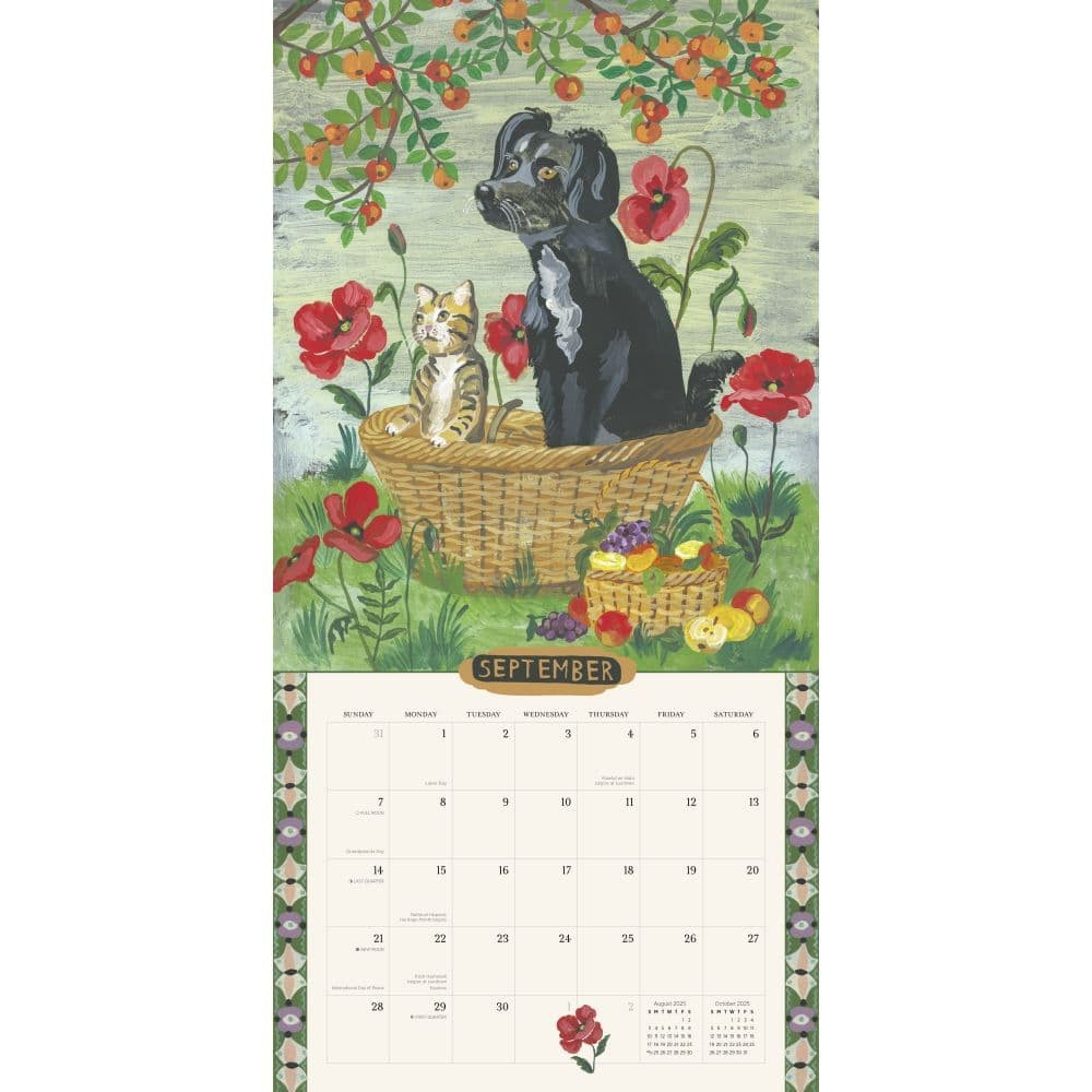 World Of Nathalie Lété Wall Calendar 2025 : My Best Friends regarding World Of Nathalie Lete 2025 Calendar Printable