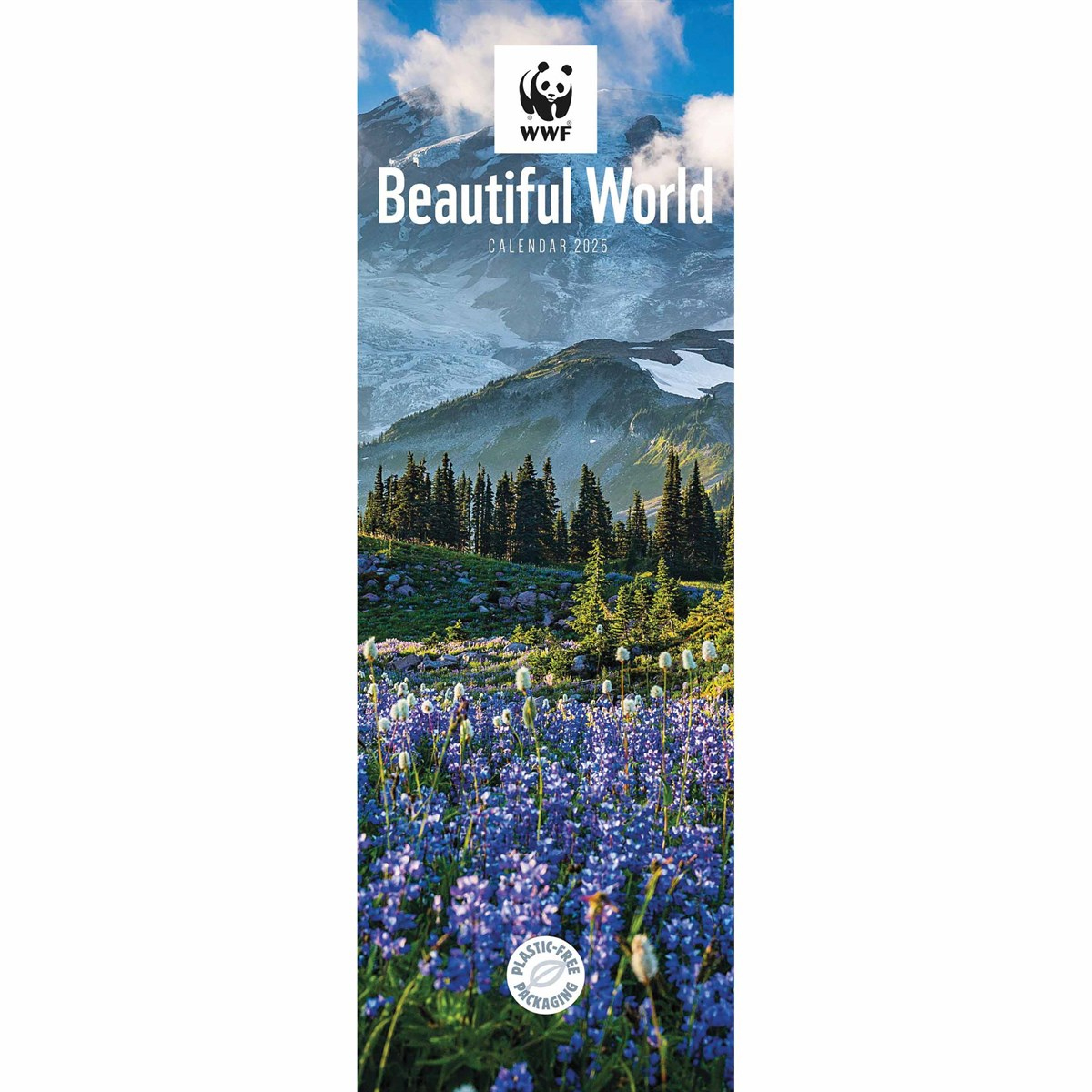 Wwf, Beautiful World Slim Calendar 2025 in Beautiful Places Wwf 2025 Calendar Printable