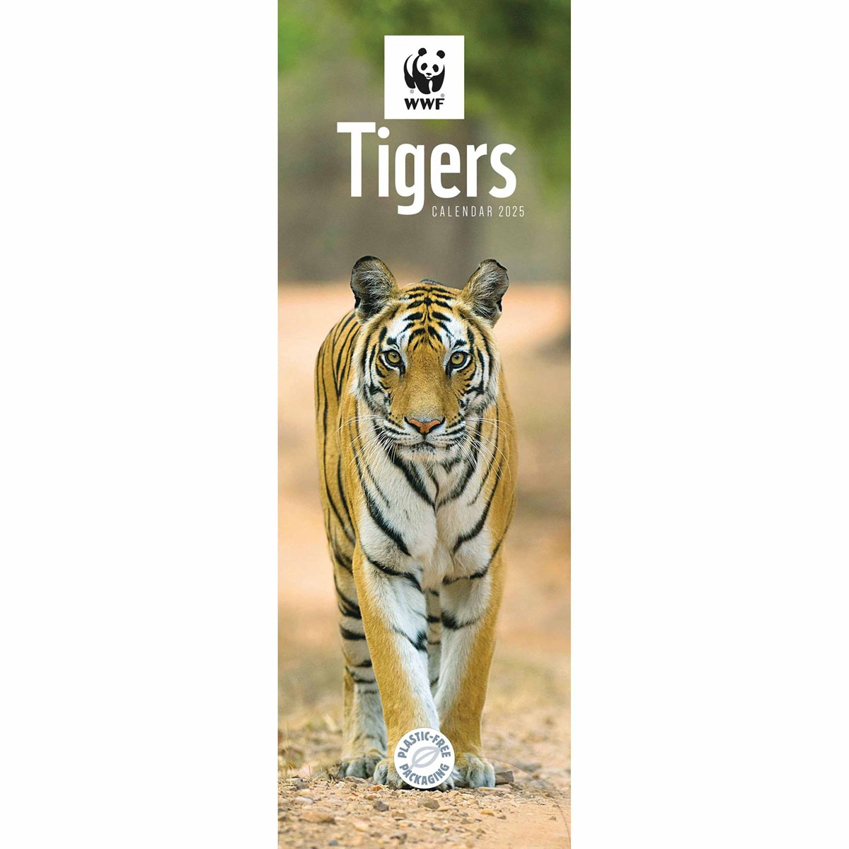 Wwf, Tigers Slim Calendar 2025 within Giraffes Wwf 2025 Calendar Printable