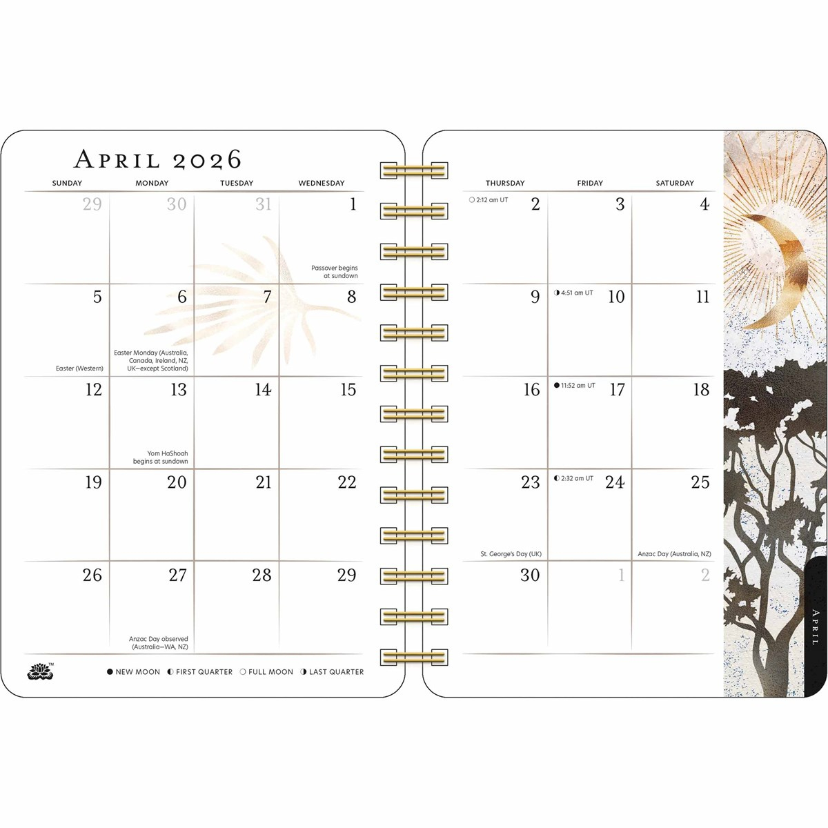 Year Of The Witch A5 Diary 2026 with regard to Witches Woods With Quotes From Macbeth 2025 Calendar Printable