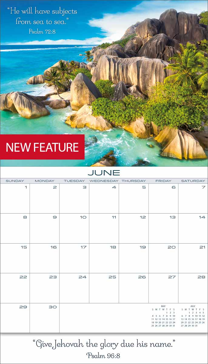 Yeartext Wall Calendar-Wc - For 2025 within New England Beautiful 2025 Calendar Printable