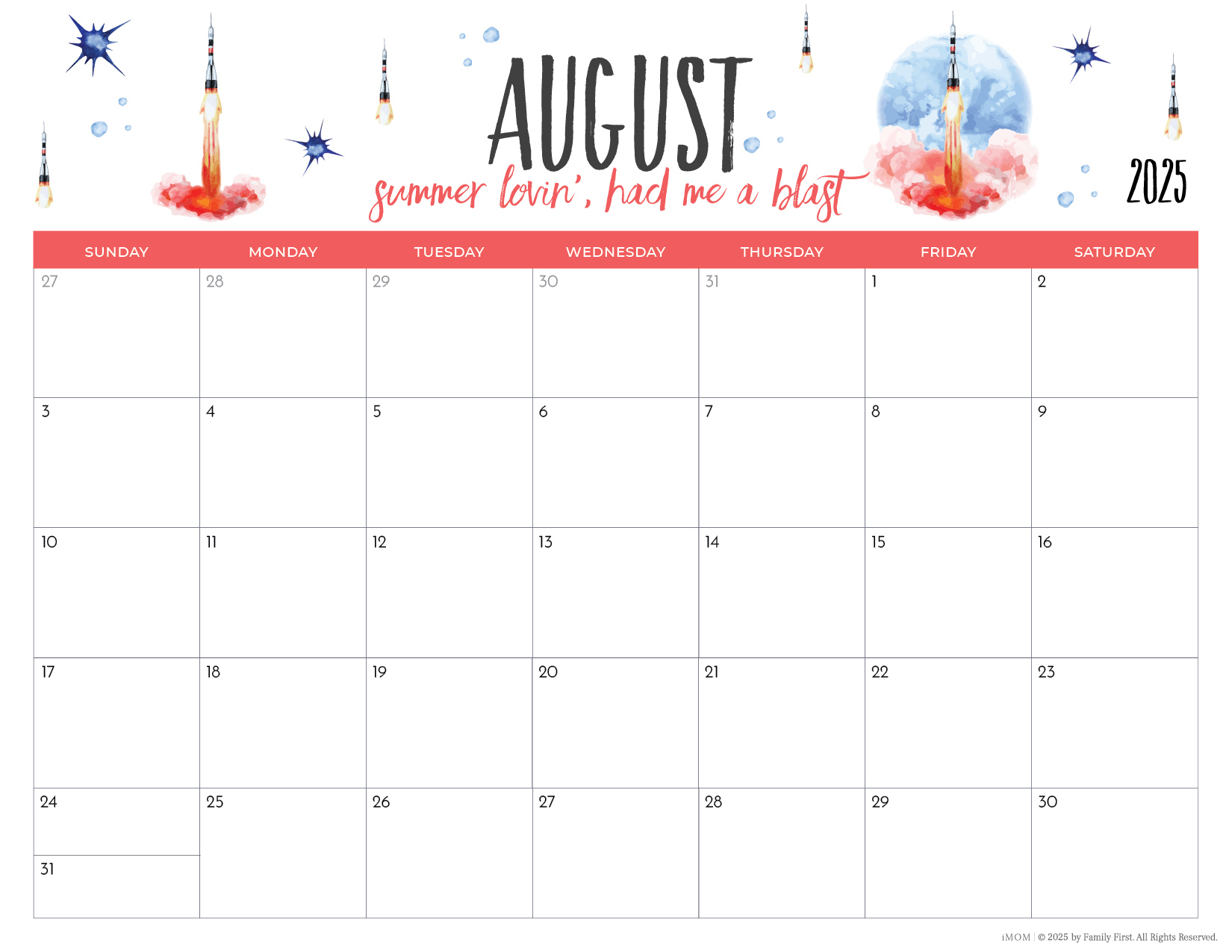 2025 Printable Calendars2025 Printable Calendars For Moms - Imom intended for July 2025 Printable Calendar Imom