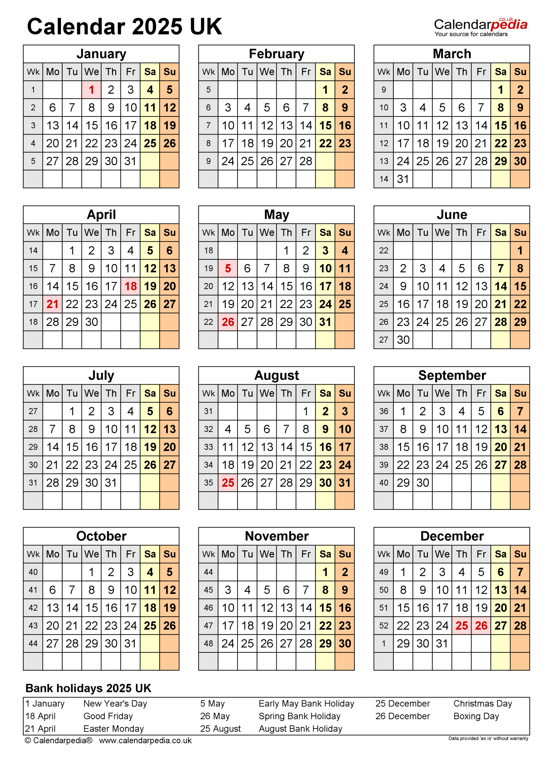 Calendar 2025 (Uk) - Free Printable Pdf Templates for July 2025 Calendar Printable UK