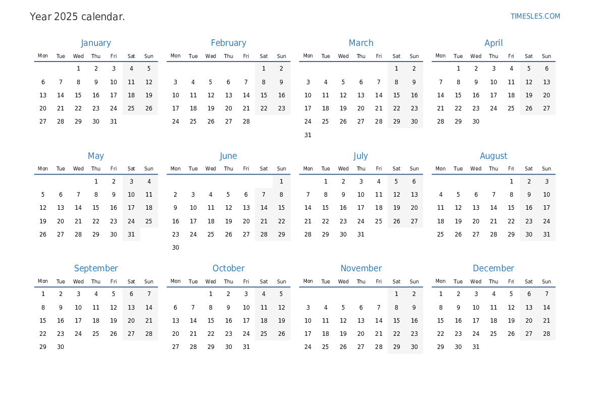 Calendar For 2025 With Holidays In Kuwait | Print And Download in Printable Calendar 2025 with Holidays Kuwait