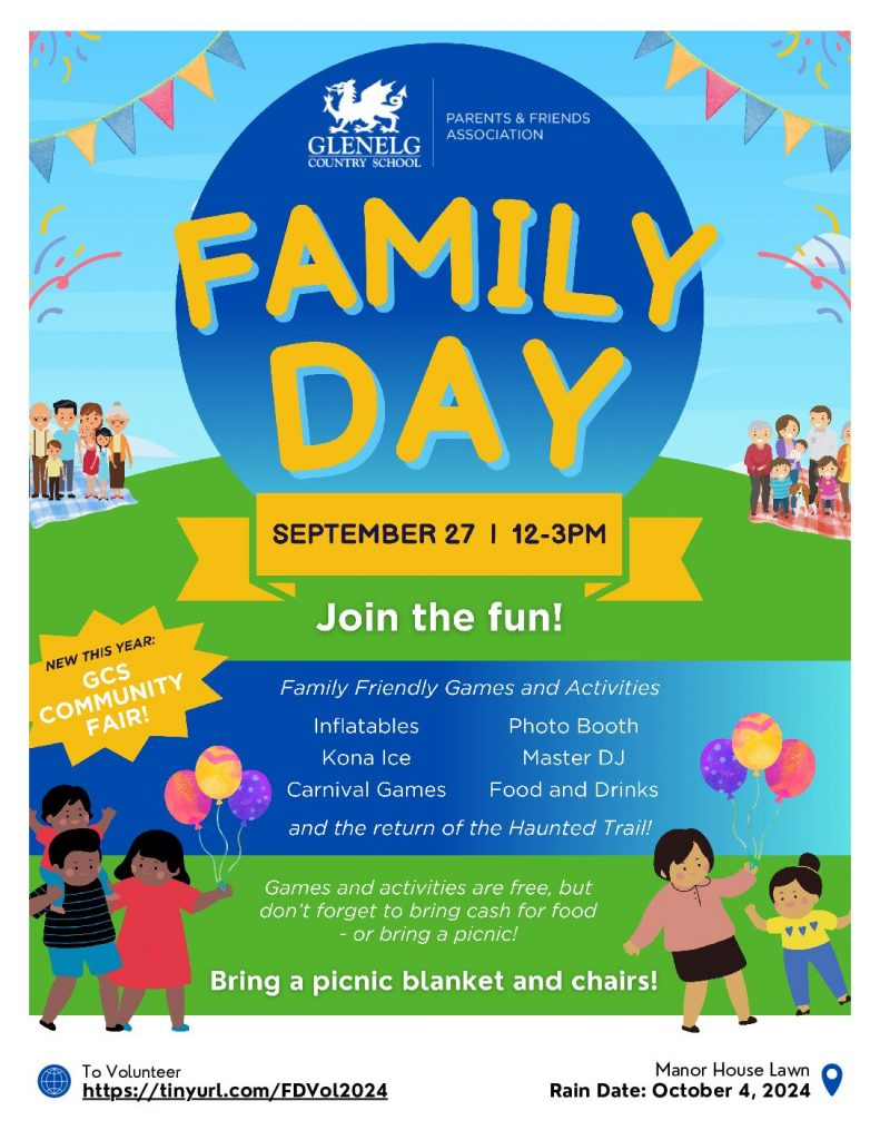 Family Day - Glenelg Country School for Glenelg Country School 2025 Calendar Printable Free