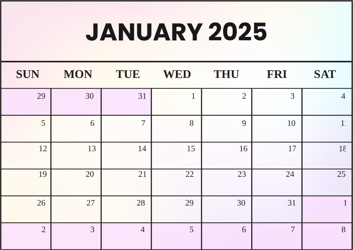 Free 2025 Desk Calendar Template To Edit Online throughout Printable Calendar 2025 Table