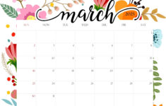 March 2025 Calendar Free Pdf Printables | Entheosweb pertaining to Free Printable Calendar 2025 March