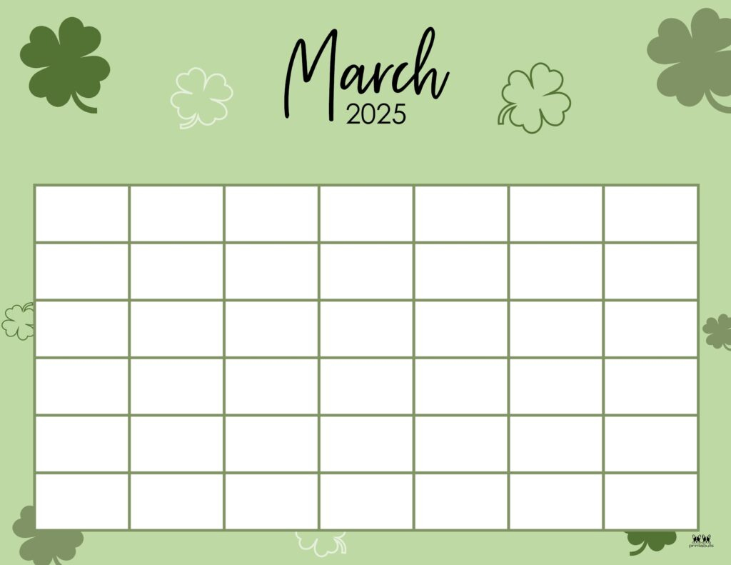 March 2025 Calendars - 107 Free Printables | Printabulls for Free Printable Calendar 2025 March