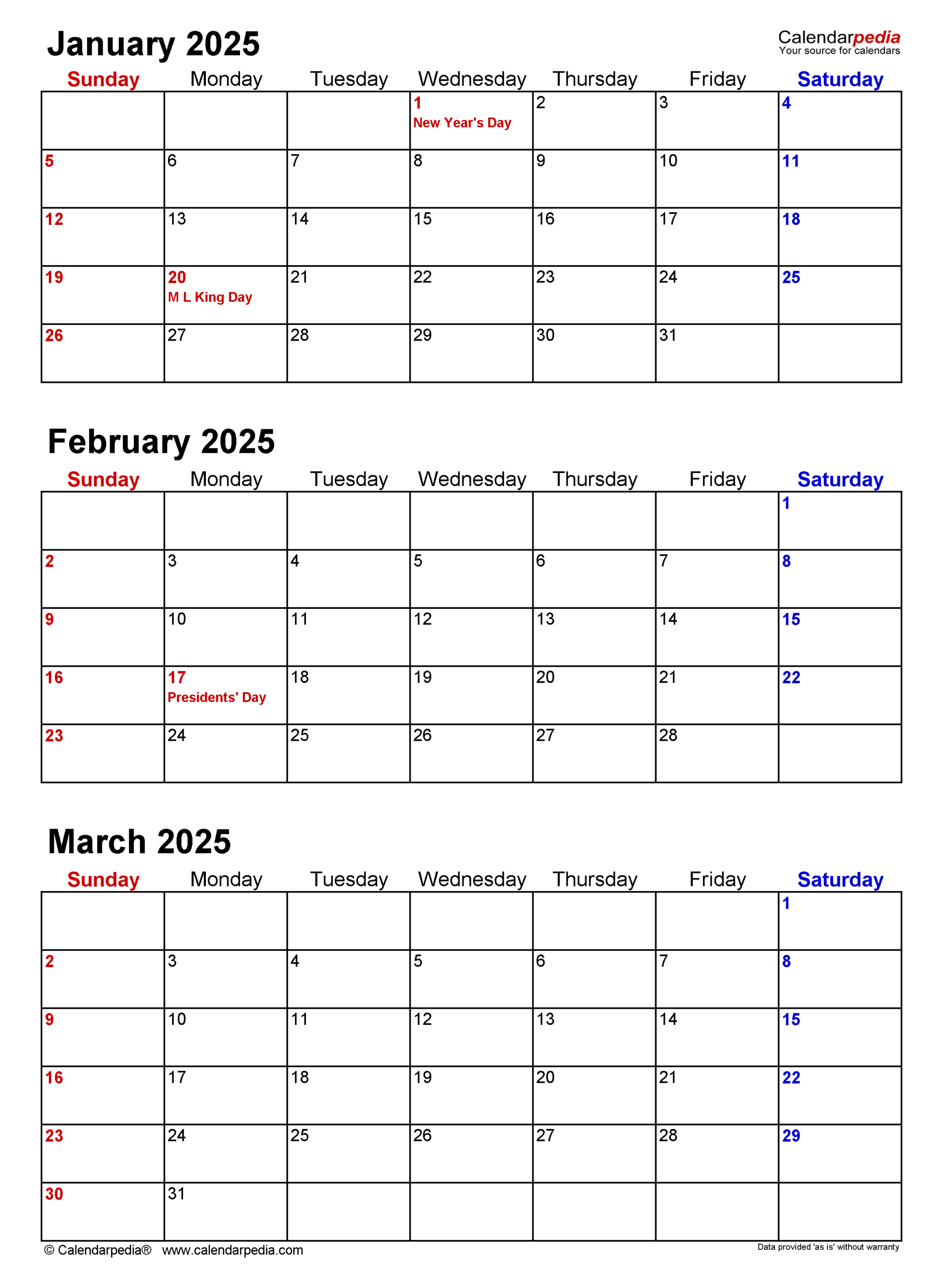 Quarterly Calendars 2025 - Free Printable Pdf Templates pertaining to Quarterly Calendar 2025 Printable Free