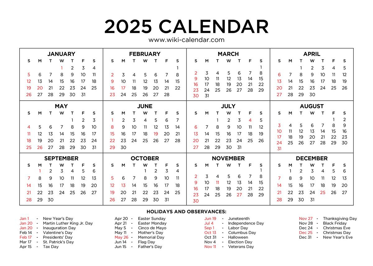 Year 2025 Calendar - Wiki Calendarwiki Calendar - Issuu within July Calendar 2025 Printable Wiki