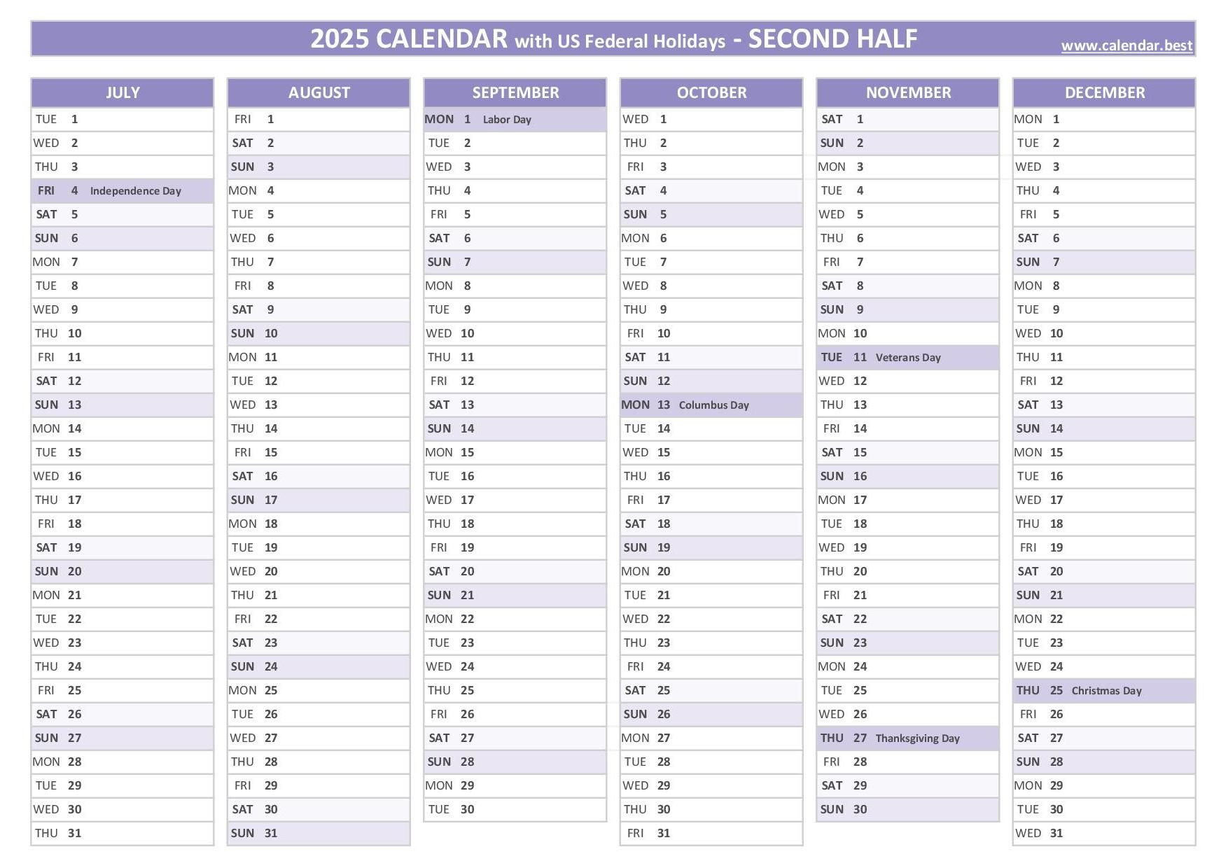 2025 Half Year Calendar To Print within General Blue Calendar September 2025