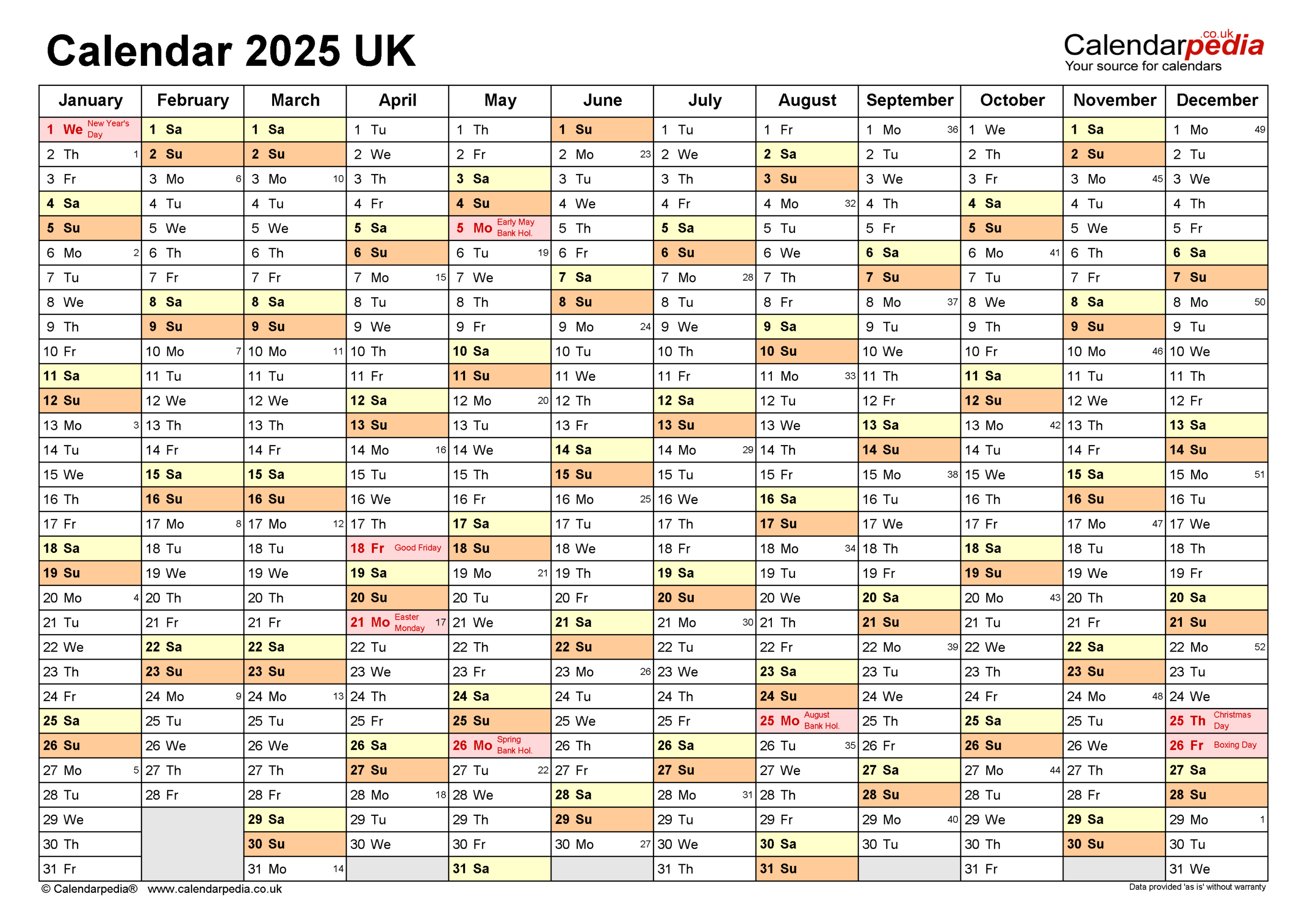 Calendar 2025 (Uk) - Free Printable Pdf Templates for Calendar 2025 September to December For Planning