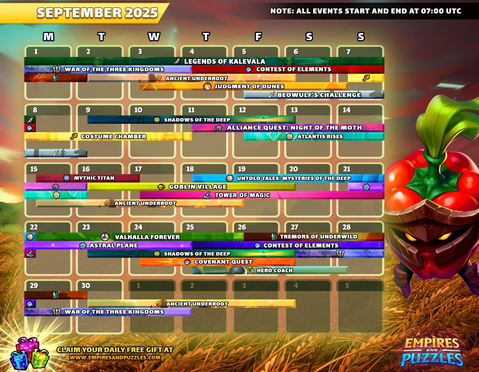 Calendar Of Events For September 2025 🗓️ - News &amp;amp; Updates throughout September 2025 Calendar With Events