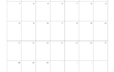 Free 2025 Calendar Printable Blank Portrait Templates throughout Blank September Calendar 2025 Printable Free