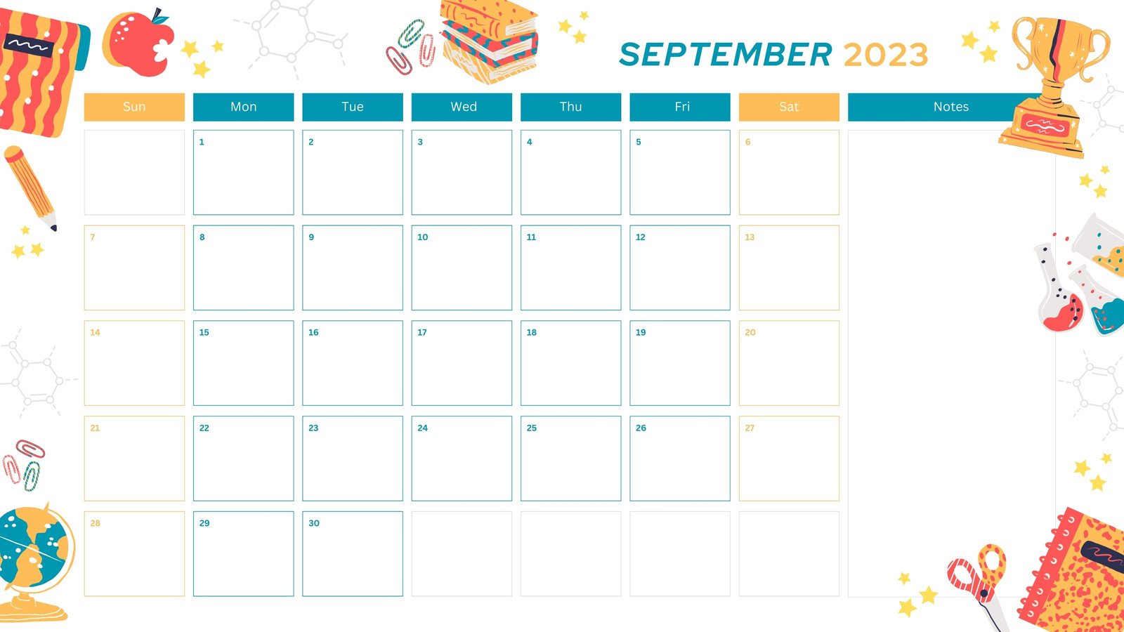 Free Printable September 2025 Calendar Templates | Canva for September 2025 Calendar Sheet