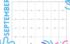 Free Printable September 2025 Calendar Templates | Canva in September 2025 Calendar Ideas