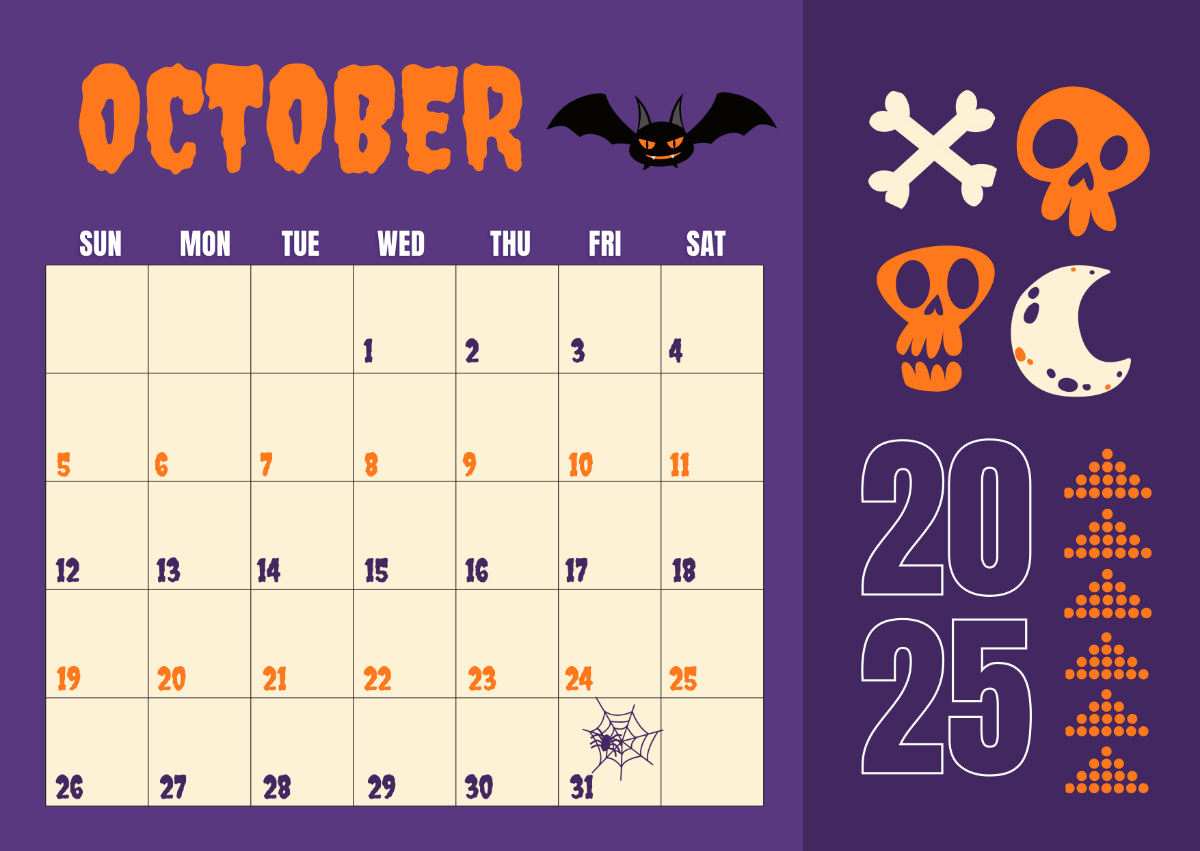 Free Shining Mom October 2025 Calendar Template To Edit Online regarding September 2025 Calendar Shining Mom