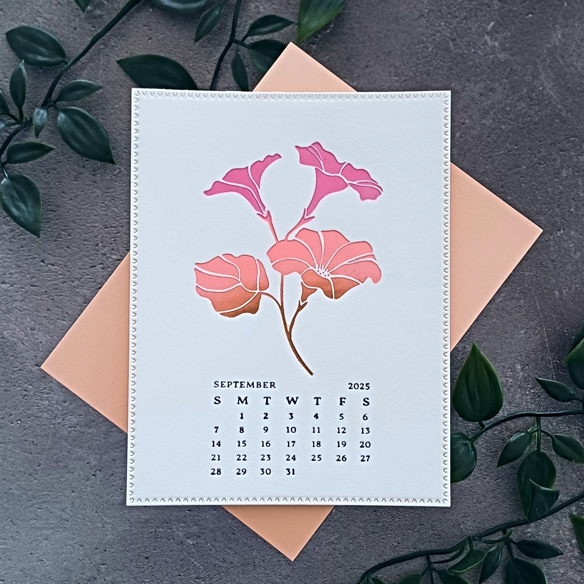 Ideas For Creating A Homemade Calendar - Spellbinders Blog within September 2025 Calendar Homemade