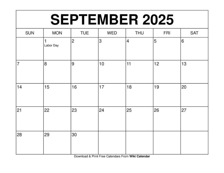 October 2024 September 2025 Calendar