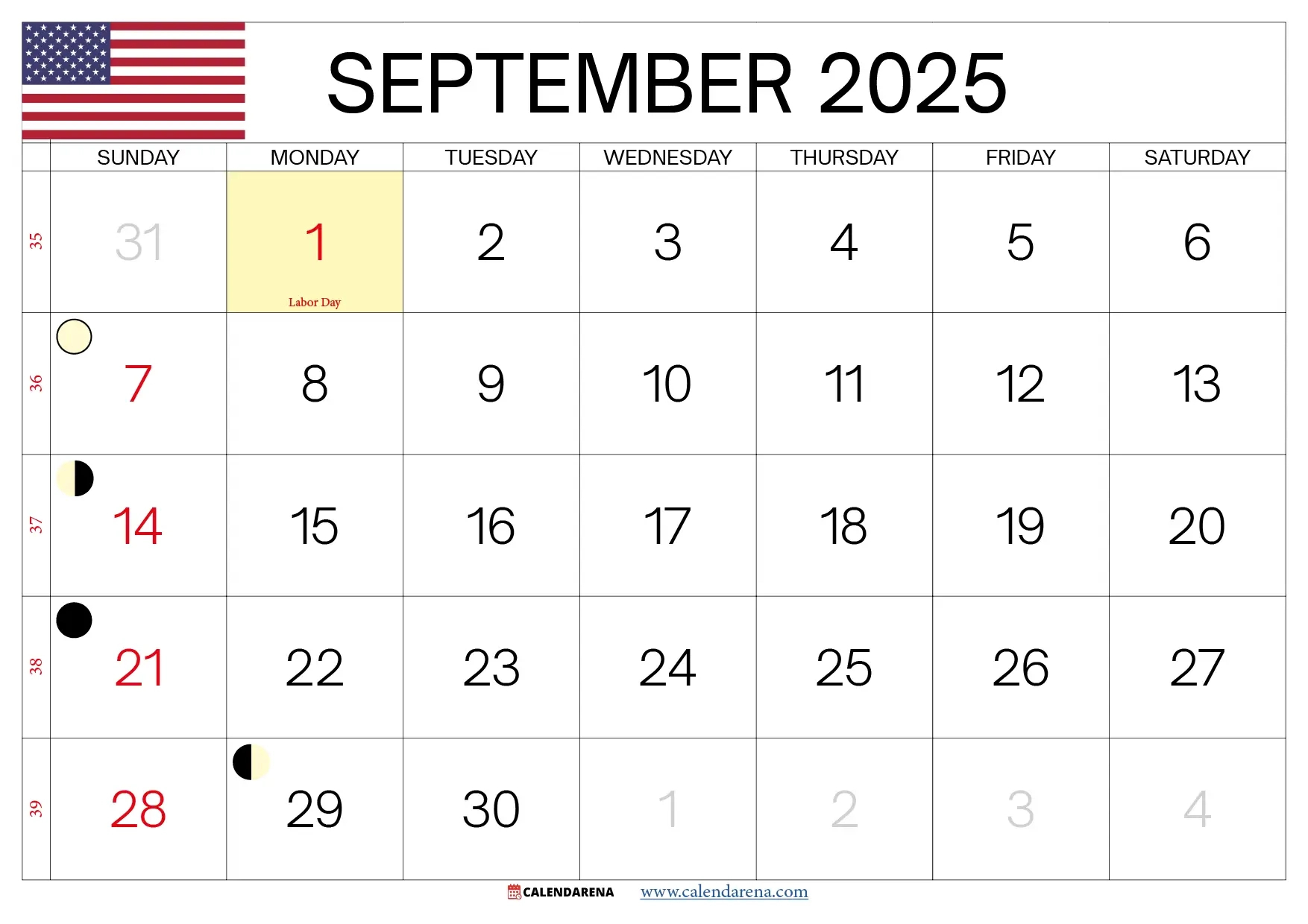 September 2025 Calendar With Holidays pertaining to September Calendar 2025 With Holidays