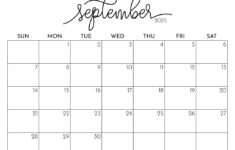 September 2025 Calendars – 107 Free Printables | Printabulls with regard to Calande September 2025