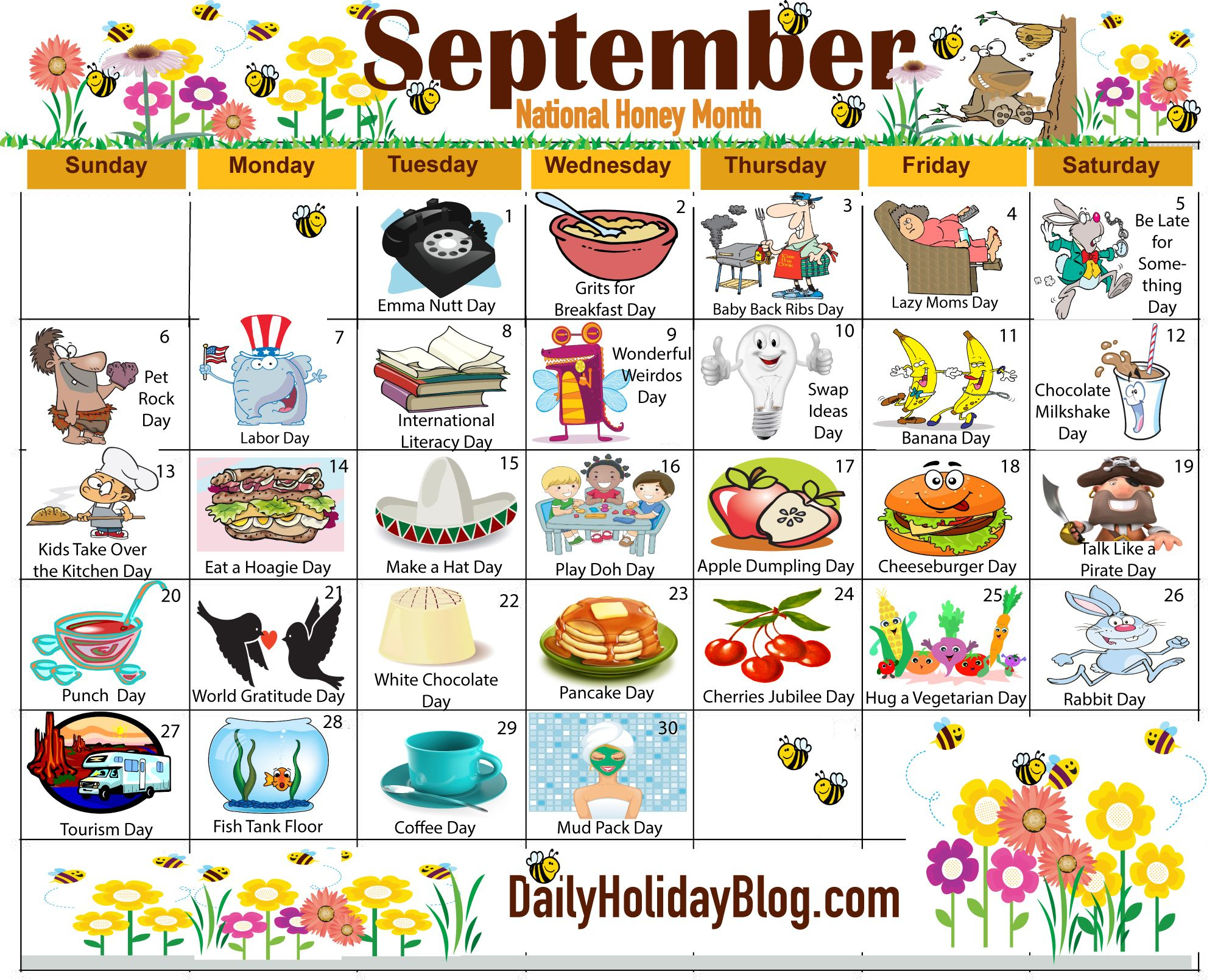 September National Days 2025 | Trusteehagan inside National Days September 2025